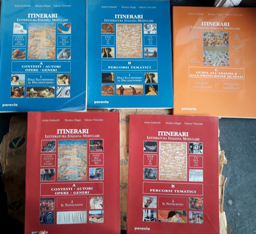 Lotto volumi itinerari - in,
