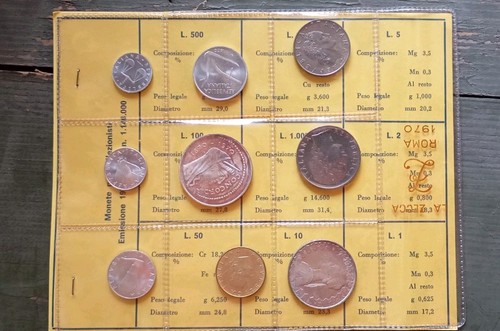 Divisionale 1970 1000 - , lire