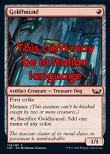 MTG GOLDHOUND PORTUGUESE EXC - SEGUGIO AUREO 108 - SNC - MAGIC