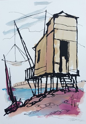 Franco badellino serigrafia - badellino,
