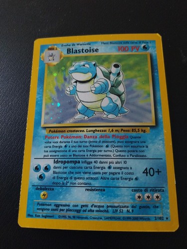 Pokèmon blastoise set base - set,