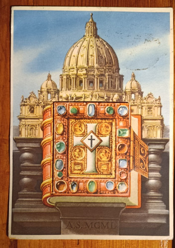 Cartolina valigetta - , valigetta"