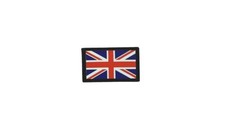 Patch Ricamato Stemma Stampato Bandiera Regno Unito Inglese Union JACK Inglese