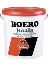 BOERO KOALA BIANCO 5 LT IDROPITTURA SUPERLAVABILE VELLUTATA AD ALTA COPERTURA