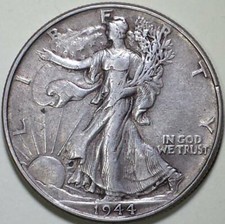 Mezzo dollaro 1944 Walking