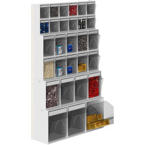 Scaffale porta minuteria - minuteria, 29