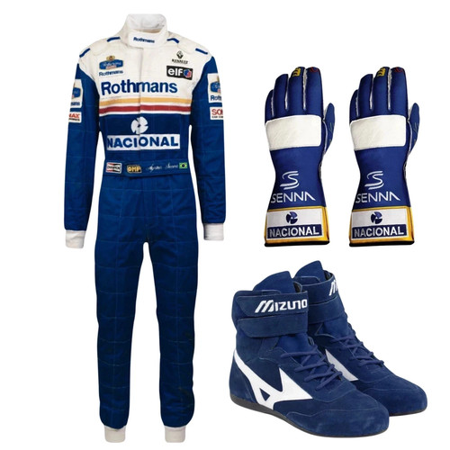 Tuta kart stile senna - da,