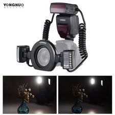 Yongnuo YN24EX E TTL Twin Lite Macro Flash Speedlite for Canon w 2pcs Flash Head