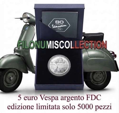 Moneta vespa italia 2026 - vespa,