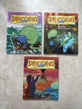 LOTTO 3 LIBRI PER BAMBINI DELLA SERIE “DINODINO AVVENTURE NEL GIURASSICO”