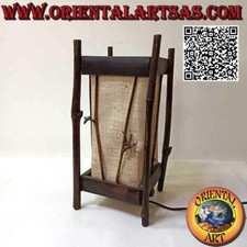 Lampada da tavolo etnica