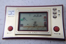 Nintendo Chef FP-24 Game Watch serie widescreen 1981 retrò