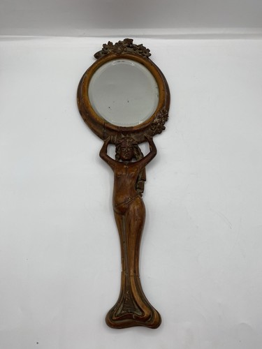 Art nouveau specchio mano in - nouveau,