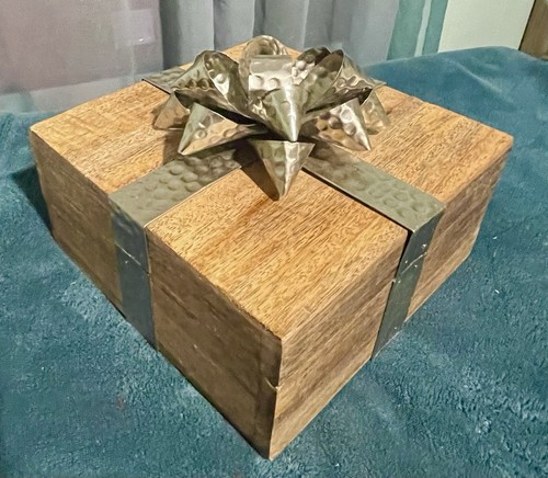 Scatola vintage legno con - vintage,
