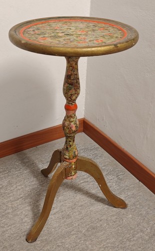Tavolinetto decorato mano in - a,