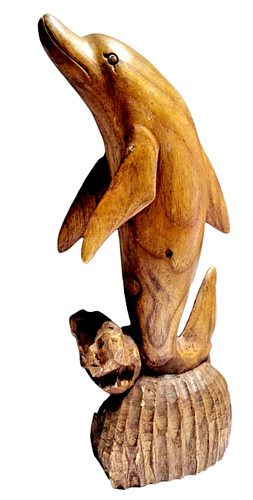 Scultura delfino artigianale - scultura,