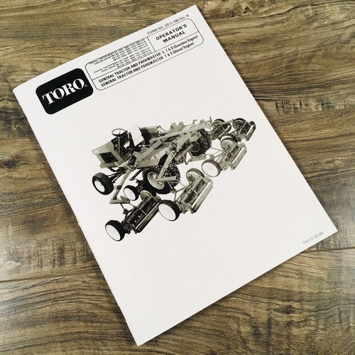 Toro parkmaster 9 manuale - 9,