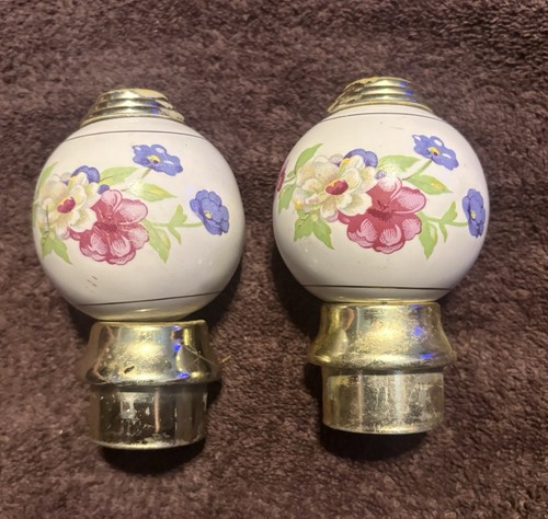 Vintage porcelain brass - &,