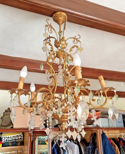 Lampadario vintage anni - lampadario, 60