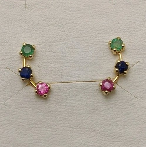 Orecchini oro 18k 750 - orecchini,