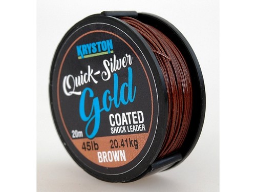 Kryston quicksilver gold 45lb - quicksilver,