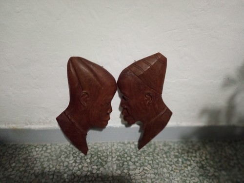 Coppia maschere etniche - coppia,