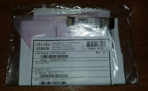 Cisco sfp 10g transceiver - cisco,
