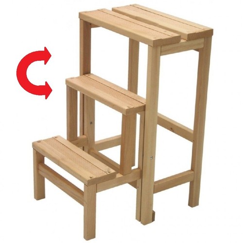 Sgabello ribaltina legno - a,