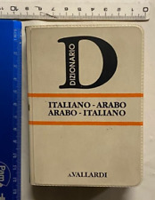 DIZIONARIO ITALIANO ARABO ITALIANO MINI-TASCABILE VALLARDI SPEDIZIONE SDAinclusa