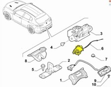 MOTORE ATTUATORE CHIUSURA