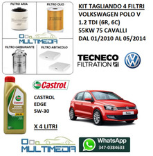 TAGLIANDO 4 FILTRI E OLIO