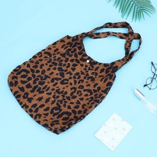 Borsa a tracolla leopardata in