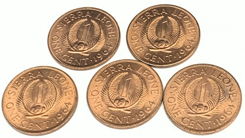 C1113 monete sierra leone - c1113,
