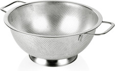 Colapasta in Acciaio Inox, Scolapasta Da Cucina in Acciaio Inox Con Manici, Coli