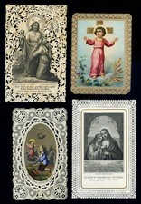 santini merlettati-holy cards