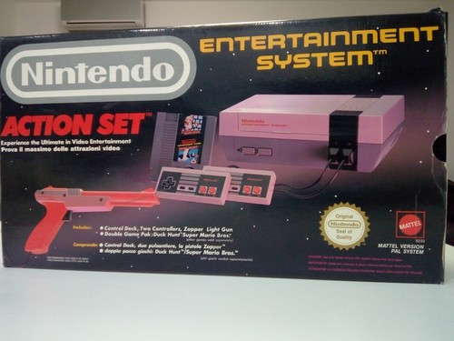 Nintendo nes action set - nes,