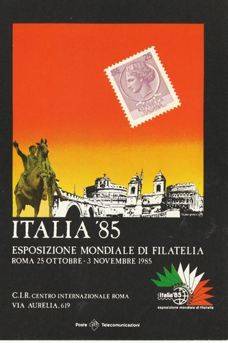 Cartolina italia 85 - cartolina,