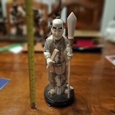 antico okimono statua cinese