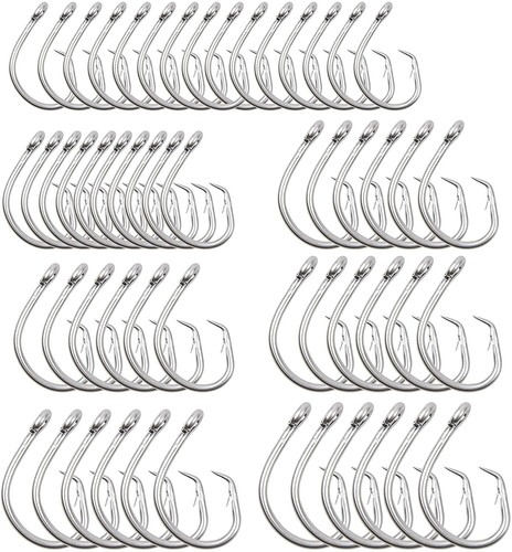 Kit 50pz ganci tonno pesca - kit,