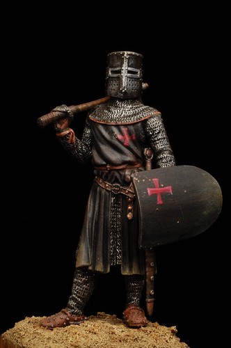 Cavaliere templare figurino - -,