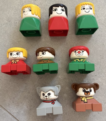 Lego duplo personaggi vintage - personaggi,