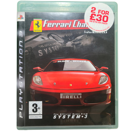 Ferrari challenge sony - challenge,