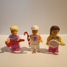LEGO MINIFIGURA TENNIS CHITARRA GELATO 