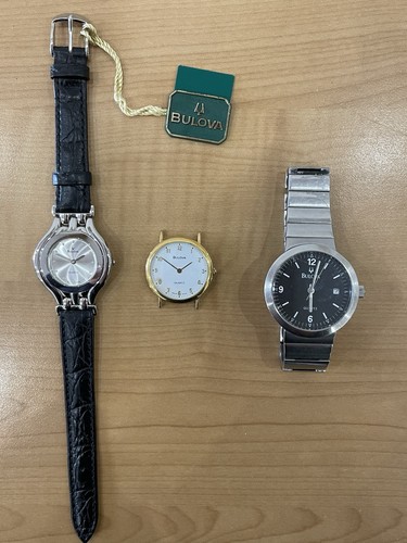 Lotto orologi bulova - bulova, vintage
