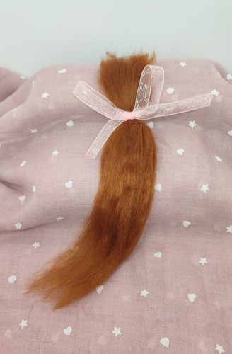 Mohair pelirrojo especial para