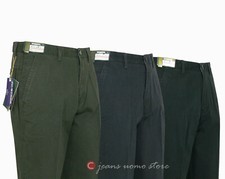 Pantalone uomo stile elegante invernale cotone elasticizzato pesante  tg 46 a 60