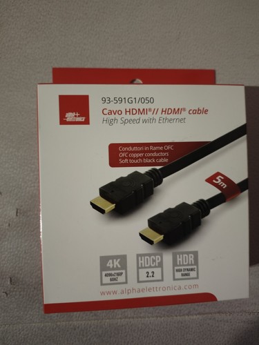 Cavo hdmi metri alpha - metri, 4k
