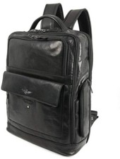 Zaino Porta Computer Aeronautica Militare AM305 pelle nera