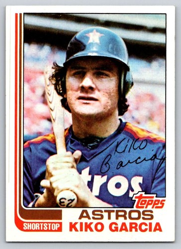 1982 topps kiko garcia 377 - topps,