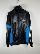Adidas Chile 62 Felpa Nero Blu Taglia M Uomo Sweatshirt Jacket Black Blue